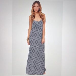 O’Neill Jenna Ink Blue Maxi Dress